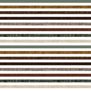 1/4" linen stripes // blue sage, coffee, chocolate, mushroom, penny, 13-2, 19-16