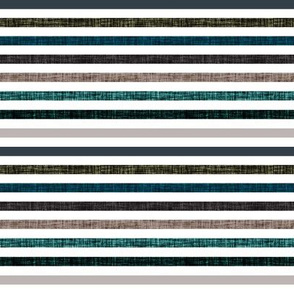 1/4" linen stripes // 174-16, teal 001, dark ash, deep sea, himalaya, olive green, mocha, 170-1