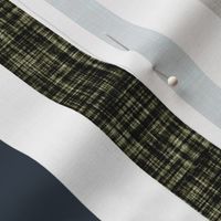 1" rotated linen stripes // 174-16, teal 001, dark ash, deep sea, himalaya, olive green, mocha, 170-1