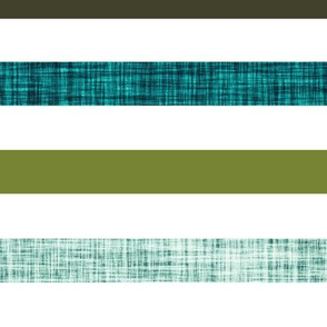 1" linen stripes // olive, summit, green olive, 165-8, blue pine, teal no. 2, 174-15