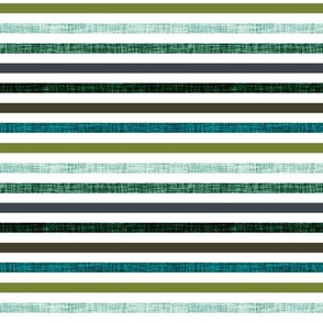 1/4" linen stripes // olive, summit, green olive, 165-8, blue pine, teal no. 2, 174-15