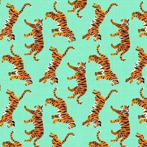 Bengal Tigers - Mint (Horizontal - Small Version)  