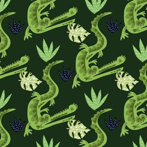 Crocodile pattern 24