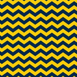 Blue and Yellow Zig Zag//Small Scale