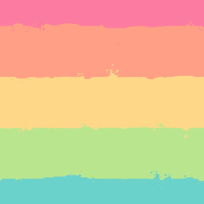 distressed pastel rainbow really big flatitude
