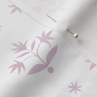 Thistle Stars Custom Orchid and White