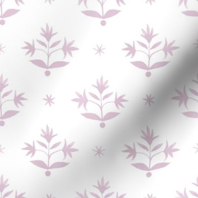 Thistle Stars Custom Orchid and White