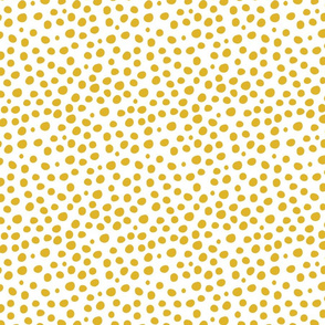 Mustard Yellow Dots