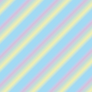 diagonal rainow stripes by rysunki_malunki