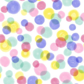 Watercolor Circles 