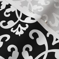 Contessa Damask - Black