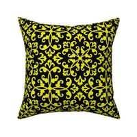 Contessa Damask - Mellow Yellow