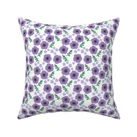 Lilac vintage style poppies (small)