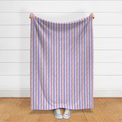 Climbing pink vintage roses lilac stripe (small)