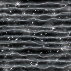 Black and White Space Waves