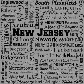 New Jersey cities, gray