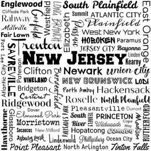 New Jersey cities, white