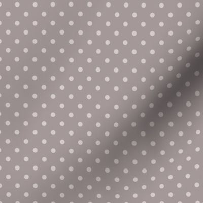 mini polka dot seal grey pink