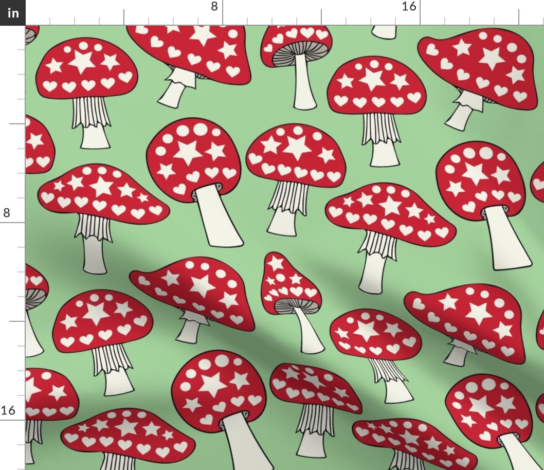 Jazzy toadstools (large)