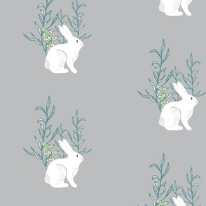 Happy Rabbit/Grey