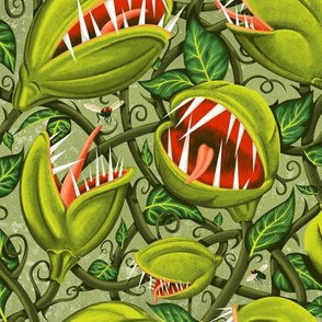 Halloween Monster Plant - Green
