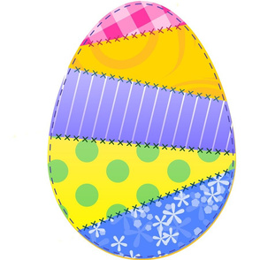 Colorful Easter Egg