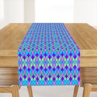 Marcia diamonds turquoise pink geometric trending spring  current  table runner tablecloth placemats napkins dining table runner tablecloth napkin placemat dining pillow duvet cover throw blanket curtain drape upholstery cushion duvet cover wallpaper fabr