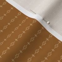1880 stripe with flowers and diamond brown 2046-46
