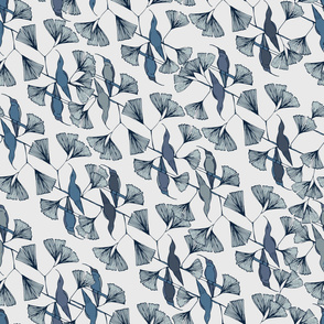 Humming Birds (Denim Blues - Large Scale)