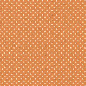 Plus Sign in Orange - small repeat