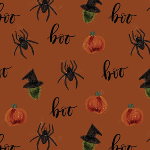 spice pumpkins spiders witches boo