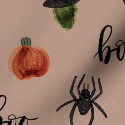 33-5 pumpkins spiders witches boo