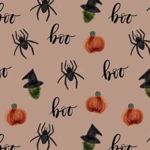 33-5 pumpkins spiders witches boo