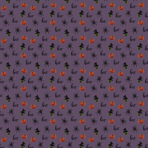 micro 87-13 pumpkins spiders witches boo