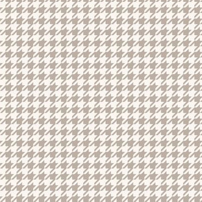 Houndstooth in Neutral Gray - small repeat