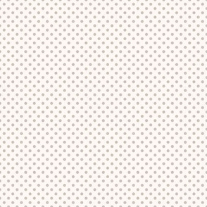 Gray Polka Dot on Cream - small repeat