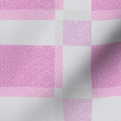 Pink Textured Plaid © Gingezel™ 2012