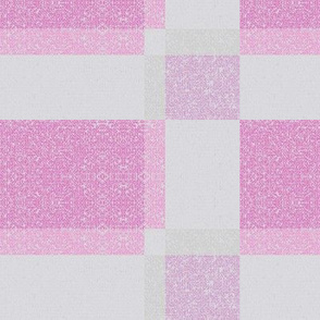 Pink Textured Plaid © Gingezel™ 2012