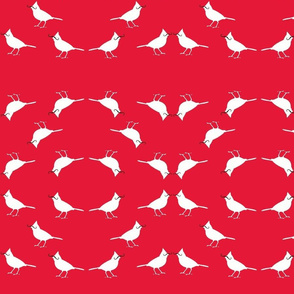 mustache_birds on red