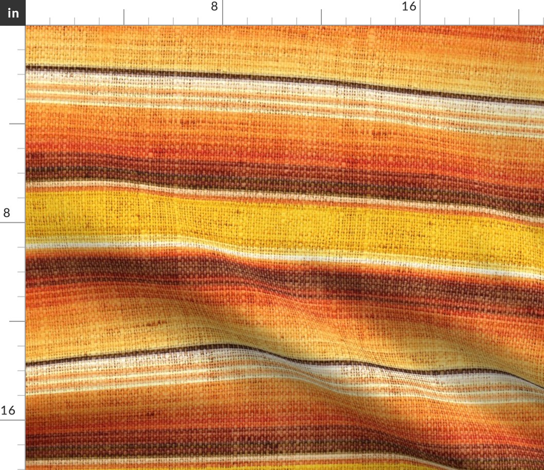 Fall Serape linen texture - large scale