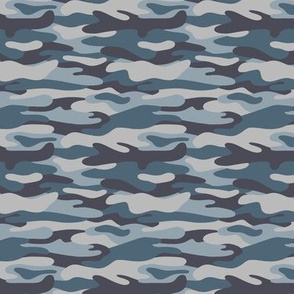 Camo pattern_grey tones and blue_small scale