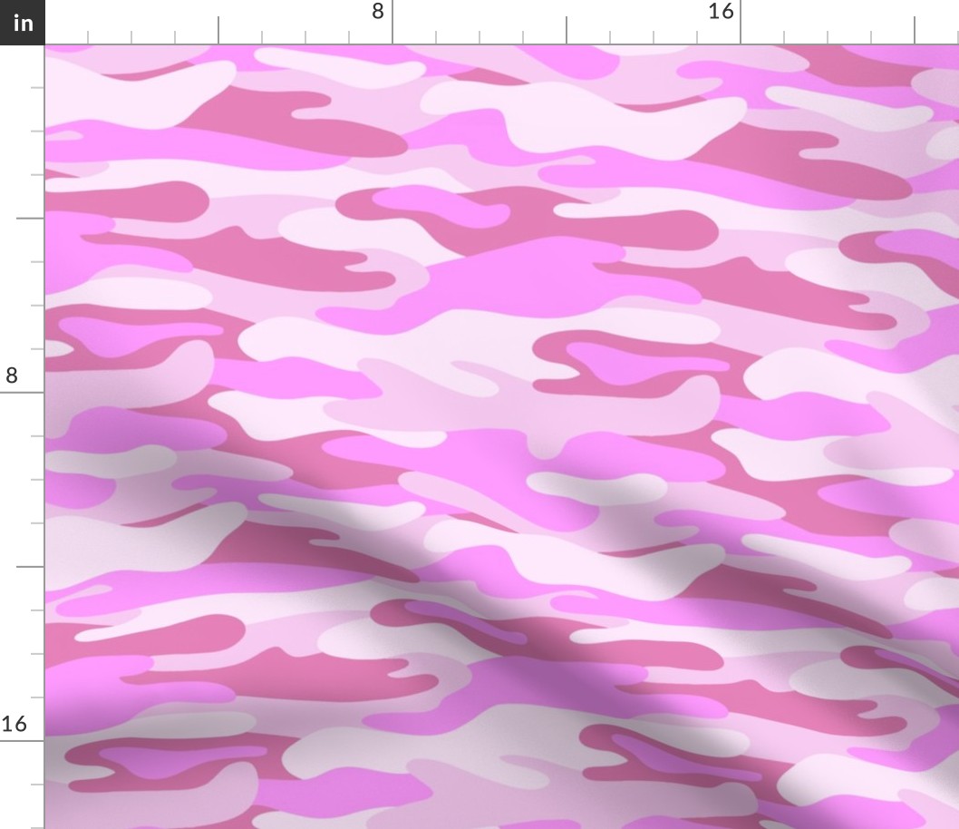 Camo pattern_pink tones_large scale
