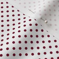 Polka Dots (White, Pink-Red 780026)