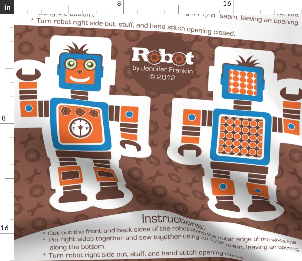 Boy Robot Doll Kit