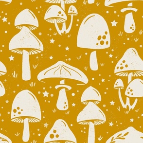 Golden Mushrooms - Mustard