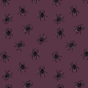 watercolor spiders // 78-15