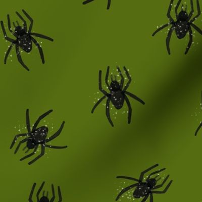 watercolor spiders // 162-16