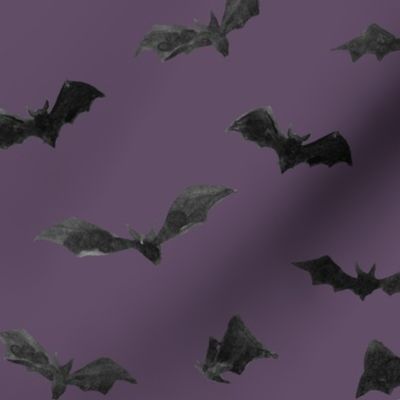 watercolor bats // 87-13