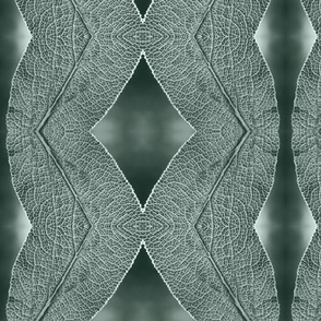 8x5-Inch Repeat of Leaf Macro in Light Gray