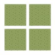 Happenstance Houndstooth in Green | Cider Apple